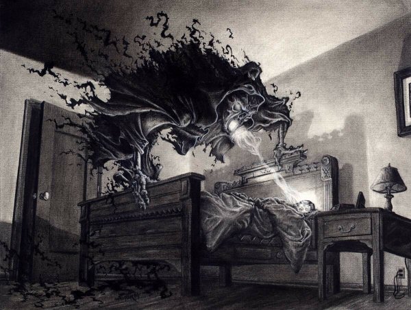 Мара демон Сонный паралич