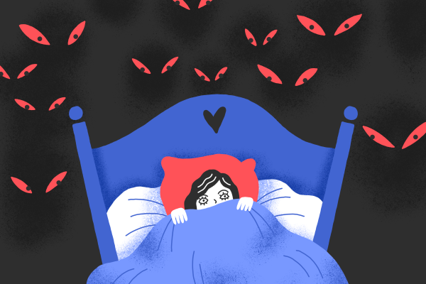 Подкроватный монстр аниме