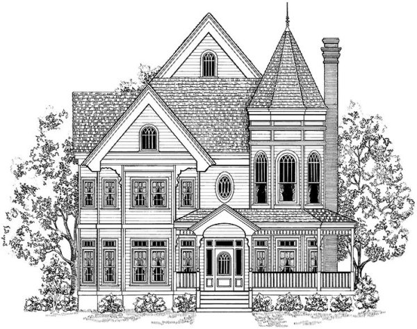 Викторианский стиль рисования