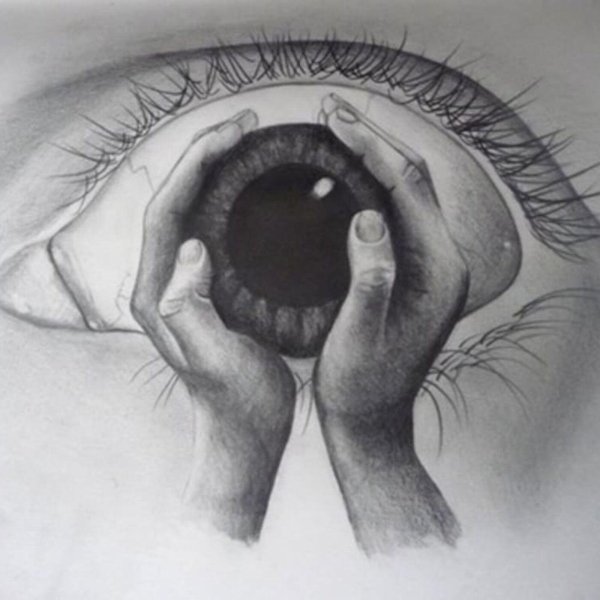 Жуткое искусство карандашом