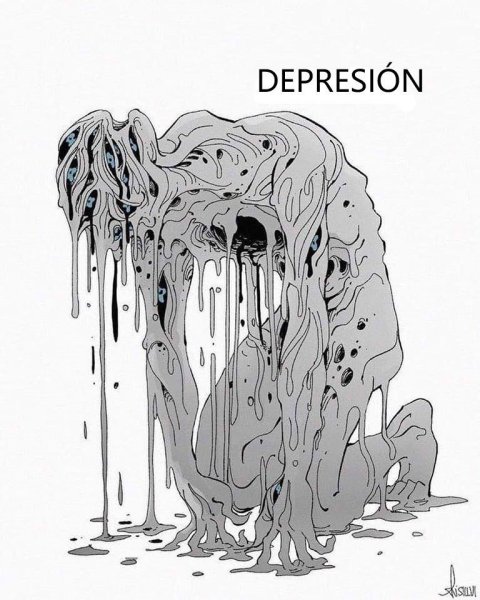 Депрессивные рисунки