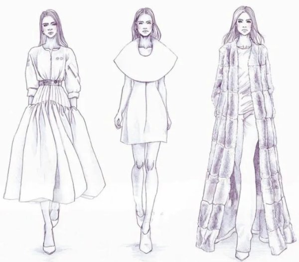 Раскраска дизайнер одежды модельер