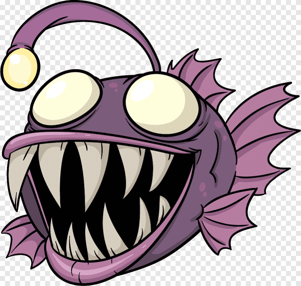 Удильщик мультяшный