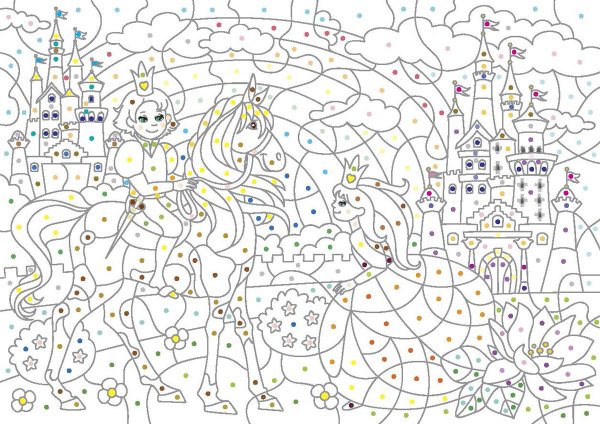 Раскраска по номерам