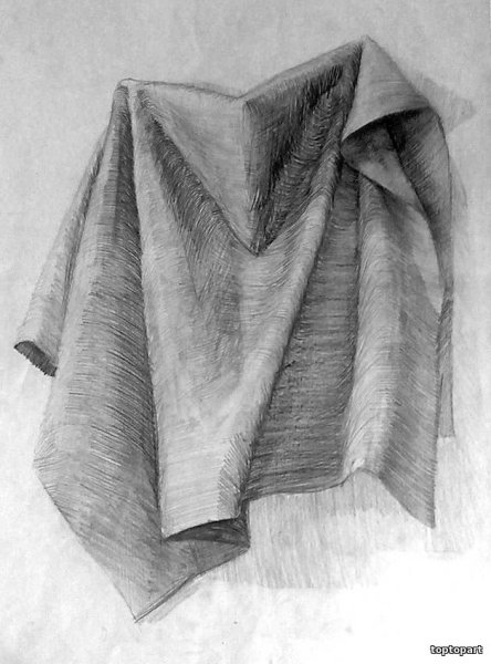 Драпировка со складками