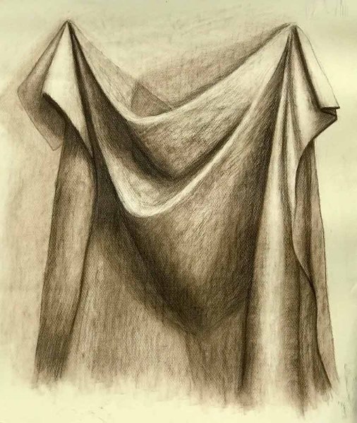 Рисование драпировки