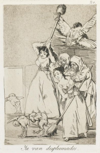 Графикой Франсиско Хосе де Гойи