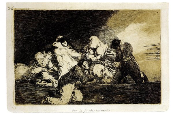 Франциско гое " бедствия войны"