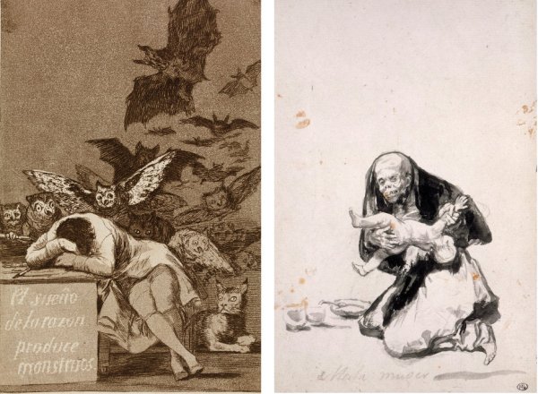 Франсиско Гойя офорты ведьмы