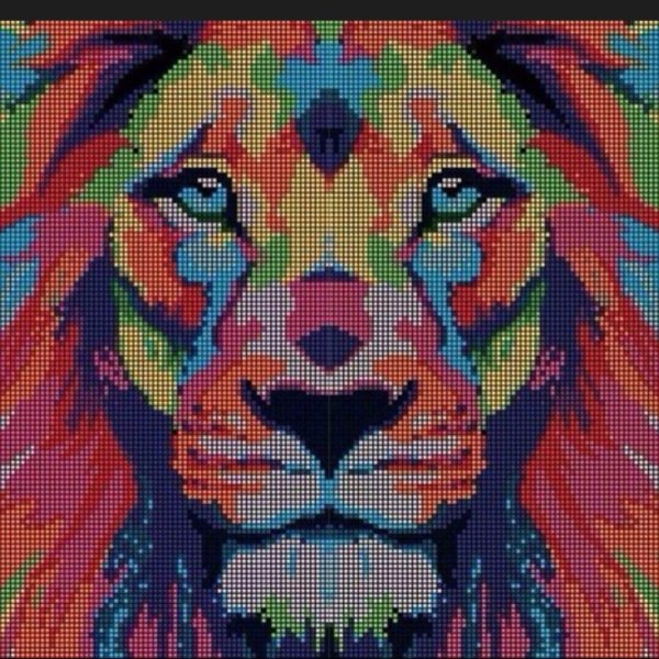 Картины по клеточкам