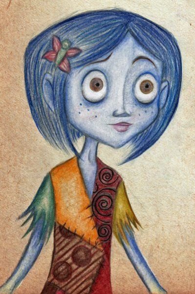 Тим Бертон арт Коралина