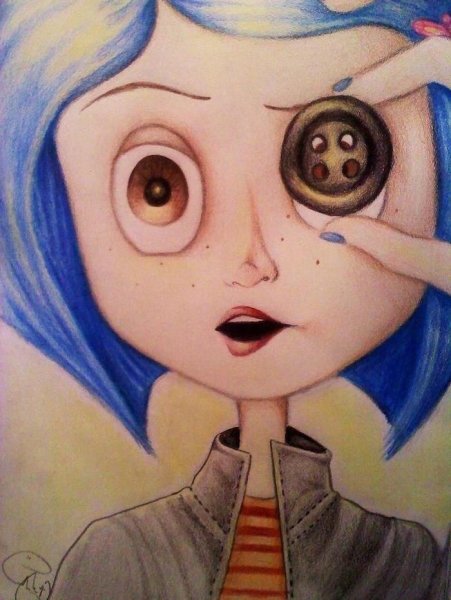 Тим бёртон Коралина