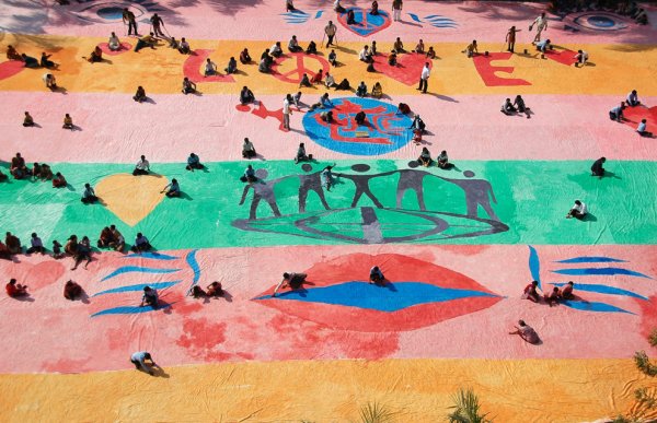 Рекорд Гиннесса самый большой пазл