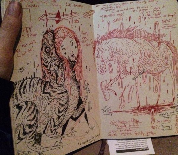 Монстры для скетчбука