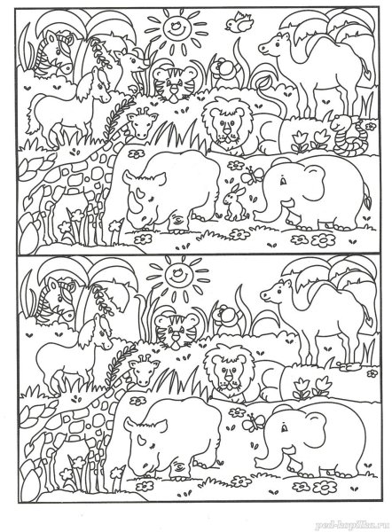 Найди отличия для детей