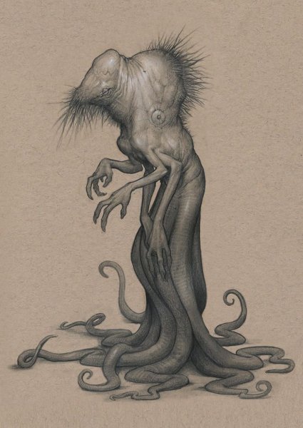 Скетчи мистических существ