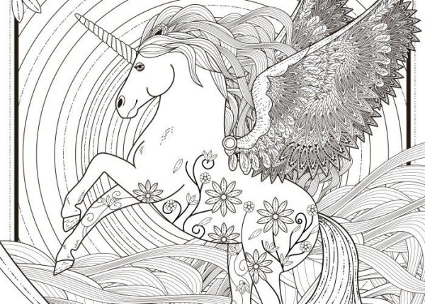 Лошадь Зентангл