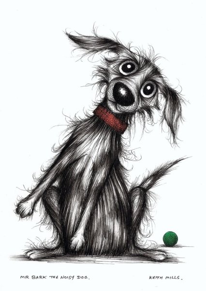 Страшная собака из мультика