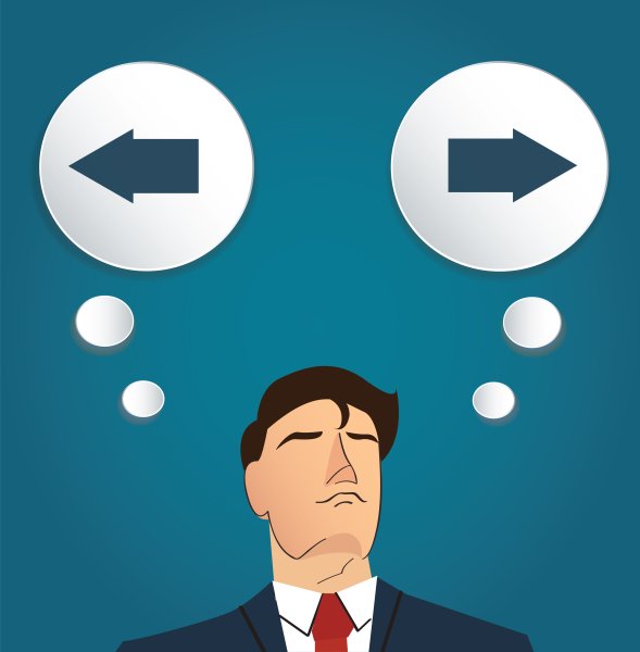 Трудный выбор рисунок