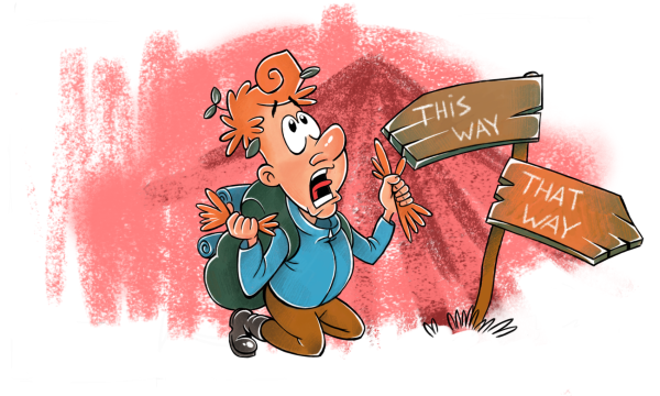 Выбор карикатура