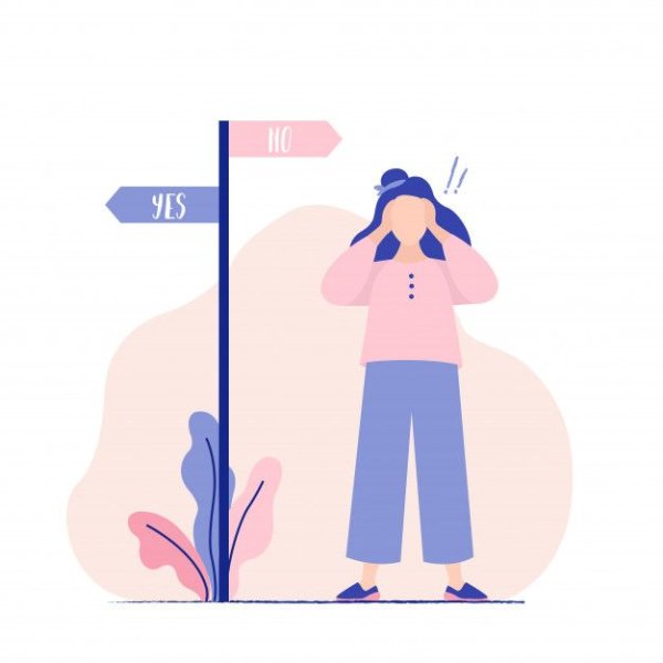 Трудный выбор рисунок