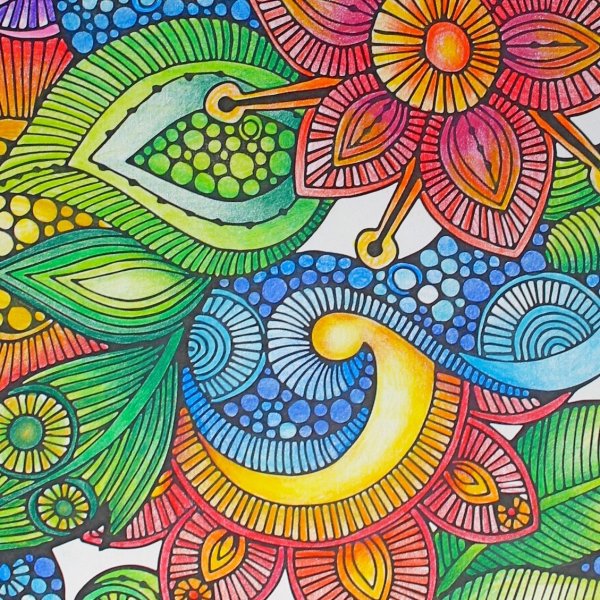 Рисунки разноцветные