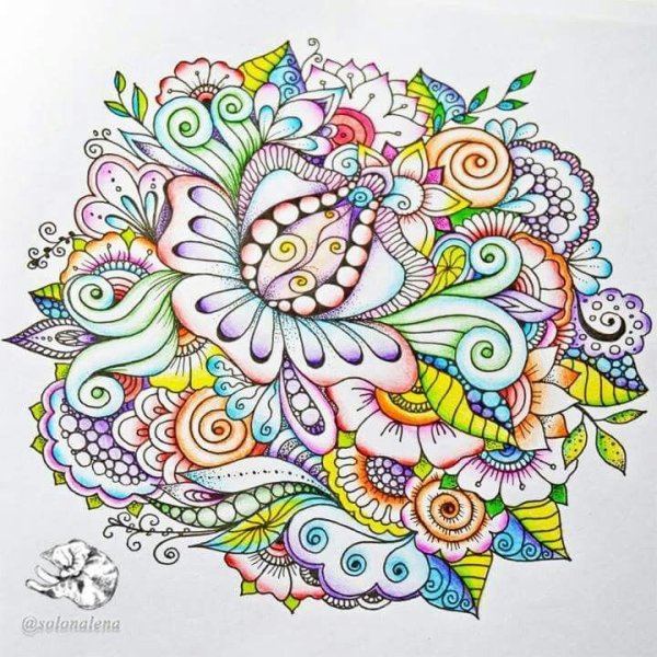 Раскраска антистресс