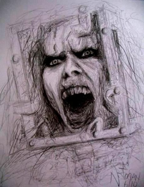 Призрак карандашом