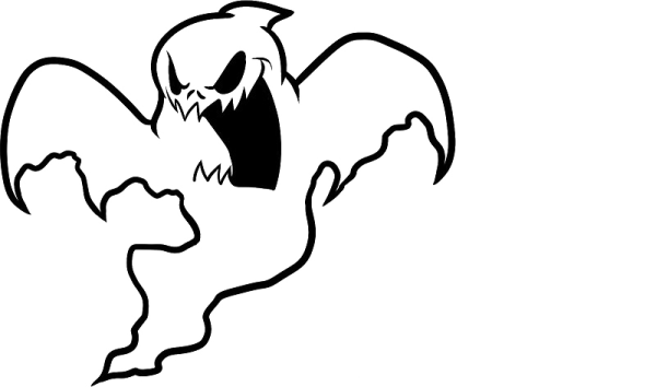 Раскраска Ghost PNG