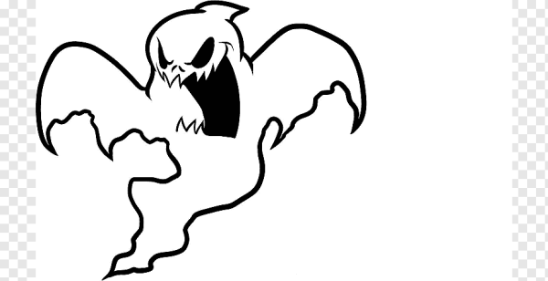 Scary Ghost раскраска