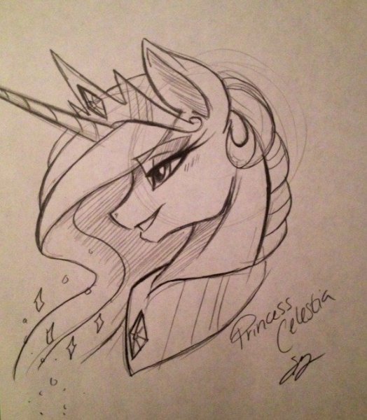 Рисунки для скетчбука пони