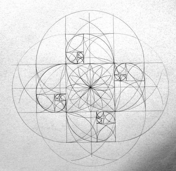 Сакральная геометрия золотое сечение Фибоначчи