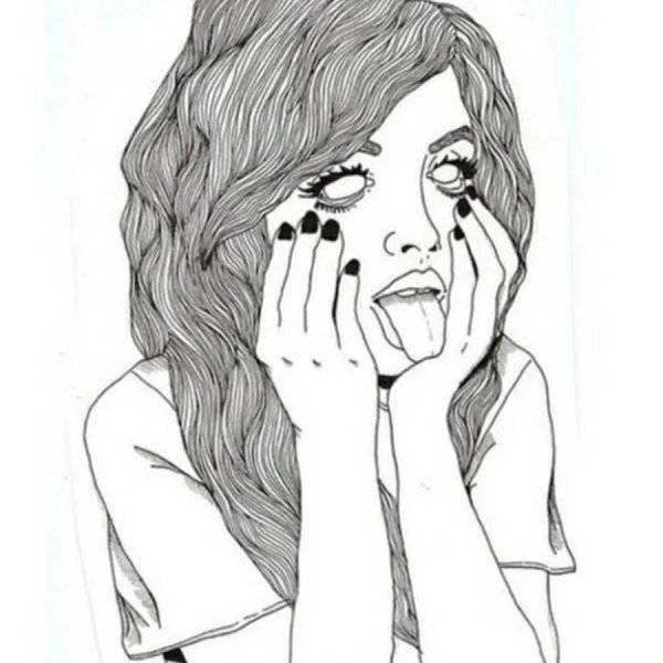 Портрет Билли Айлиш карандашом