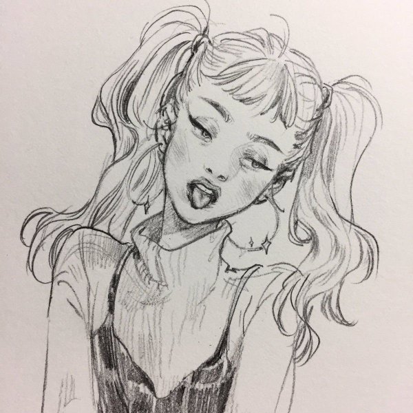 Скетчи карандашом