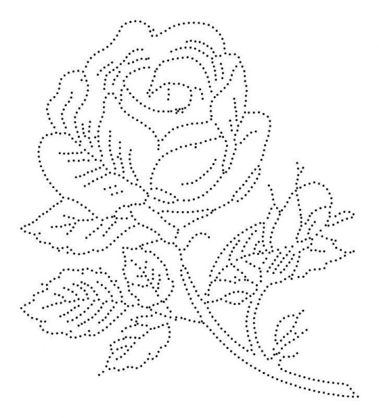 Цветы для обводки