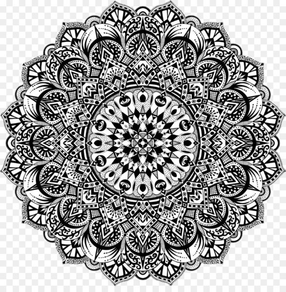 Круглый узор