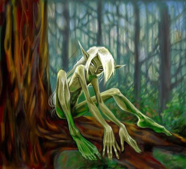 Кикимора Болотная Живая