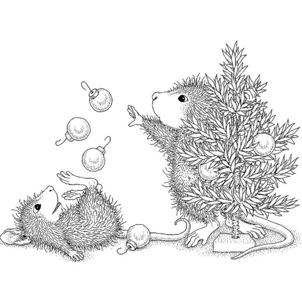 Раскраска антистресс мышка