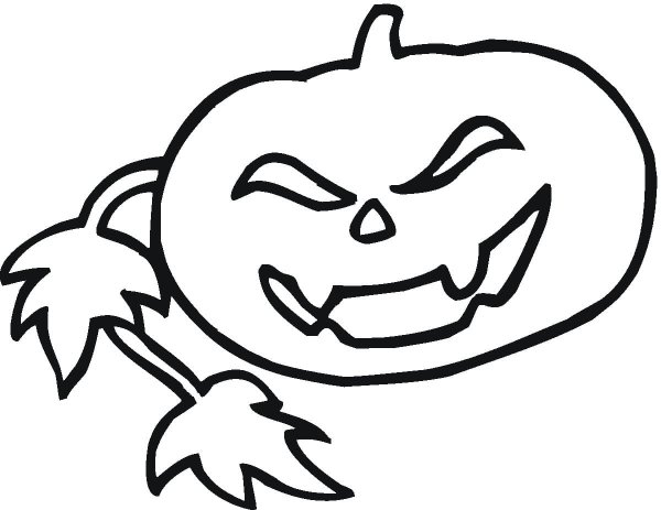 Раскраски на Хэллоуин страшные