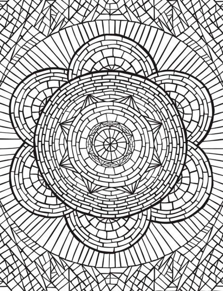 Эскиз мозаики