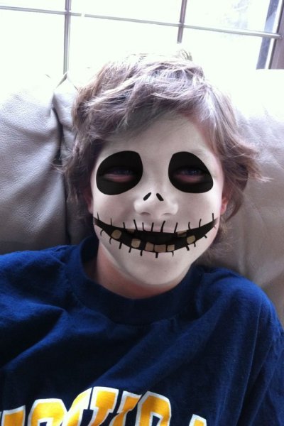 Макияж для Хэллоуина для мальчиков