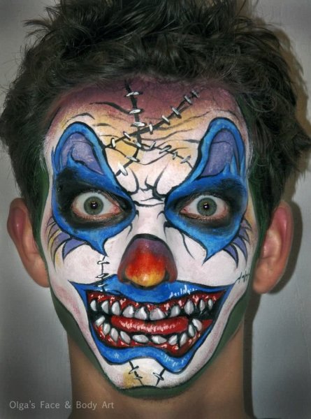 Макияж на Хэллоуин для мальчиков