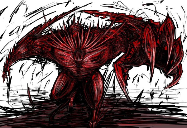 Чёрный кот с красными глазами