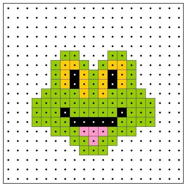 Рисунки по клеткам схемы