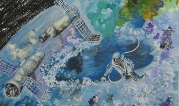 Космос глазами детей рисунки конкурс