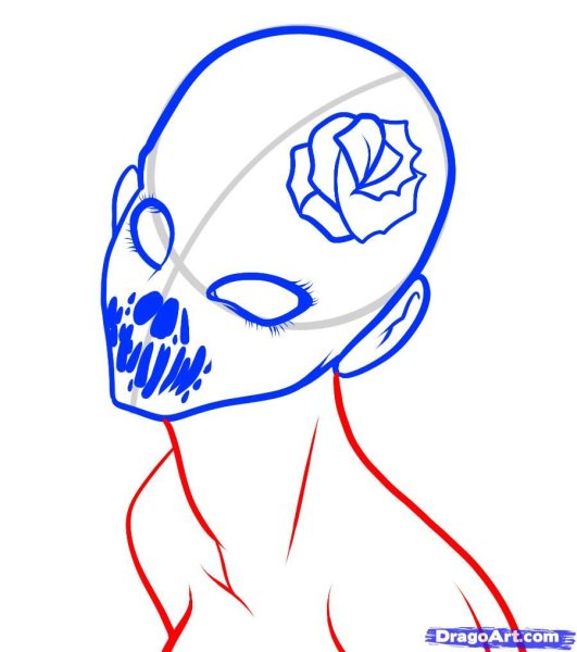 Страшные рисунки для срисовки лёгкие