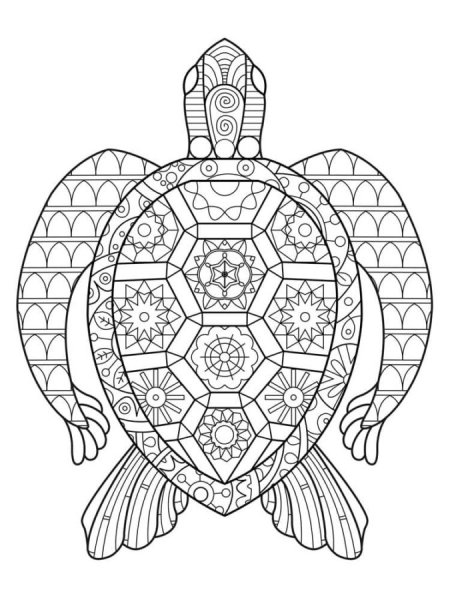 Мандала черепаха