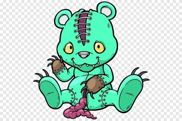 Злой монстр мишка Тедди