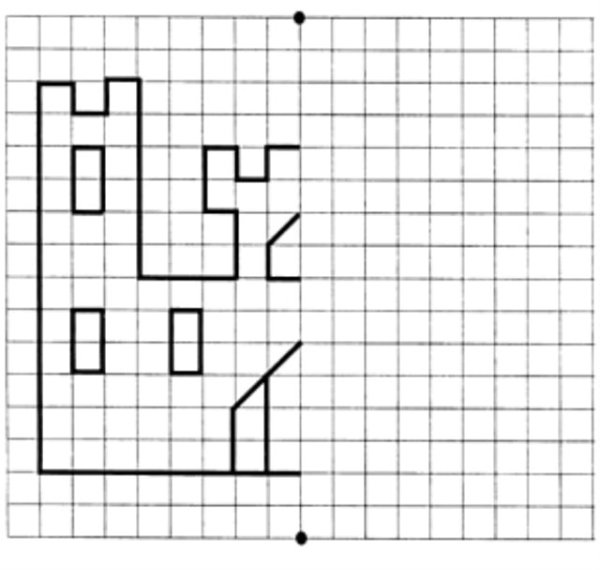 Симметричное рисование по клеточкам