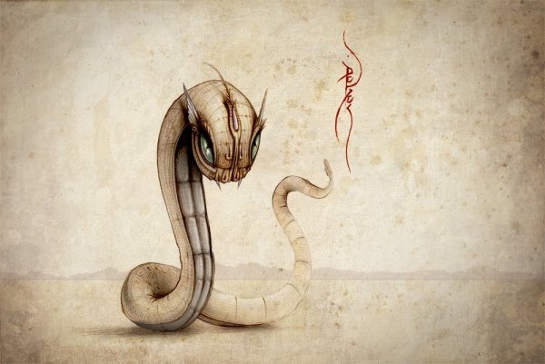 Змеи арт